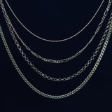 Jasseron Ketting Zilver